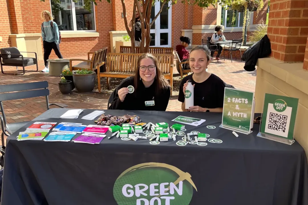 Green Dot Outdoor Tabling